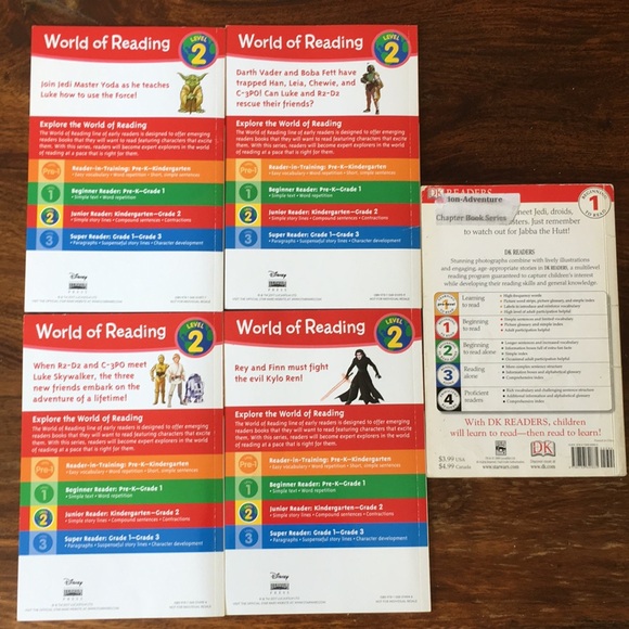 5-Minute Star Wars Stories + Level Books for Early Readers DK World of Reading - Picture 11 of 11